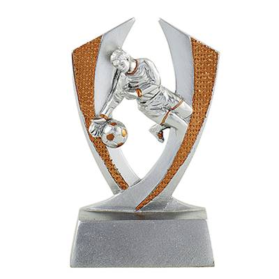 Trophée foot résine 11cm