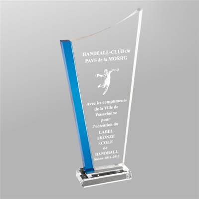 Trophée Plexiglas 28cm