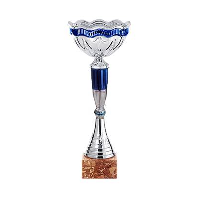 Coupe argent bleu 38cm - TDF15B