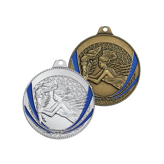 Médaille frappée bicolore victoire Ø50mm