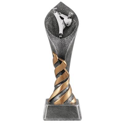 Trophée karaté résine 19cm - RS0762