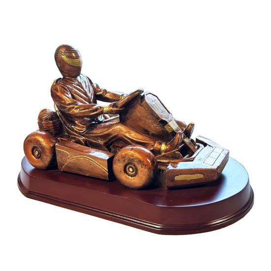 Trophée karting résine