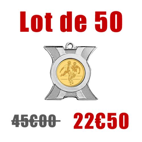 Médaille Ø50mm lot 50