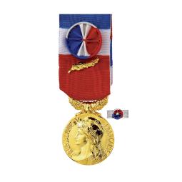 Médaille du Travail 35 ans or - MAT35