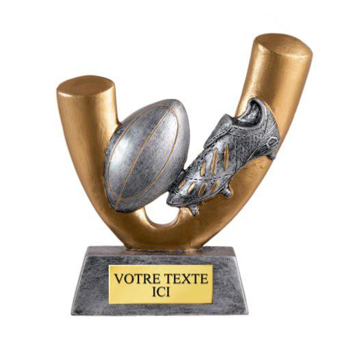 Trophée rugby réinse 12cm