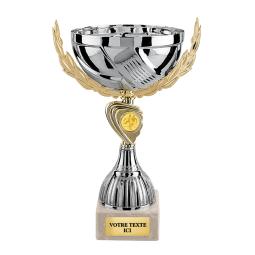 Coupe or argent avec anses <br>3 taille disponibles