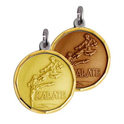Médaille karaté Ø32mm