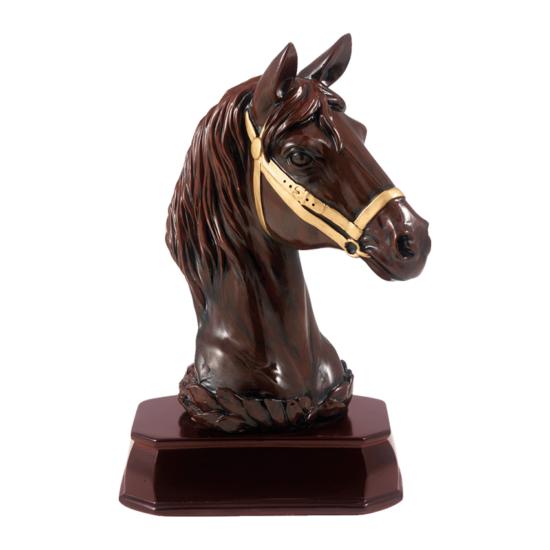 Trophée équitation résine