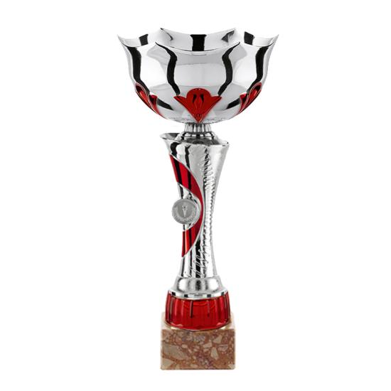 Coupe argent rouge 38cm - TDF20J