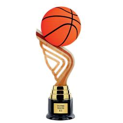 Trophée basket acrylique couleur 31cm