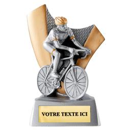 Trophée cyclisme résine 10cm