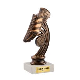 Trophée foot plastique 17 cm