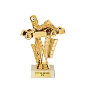 Trophée karting plastique 18cm - 7742