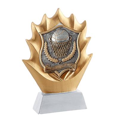 Trophée blason foot résine 22cm - RS0974Afoot