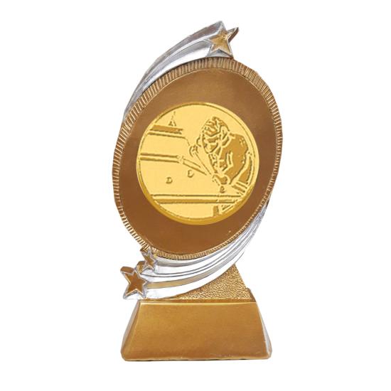 Trophée porte-centre résine 13cm - 481823