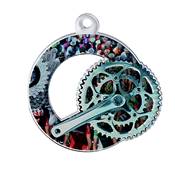 Médaille cyclisme plexiglas Ø50mm - MAN04