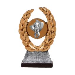 Trophée course à pied résine 12cm