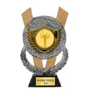 Trophée porte-centre résine