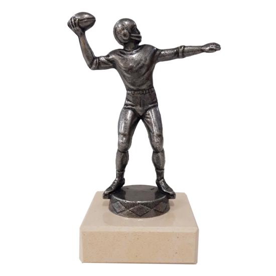 Trophée football américain métal 13cm - FST1058