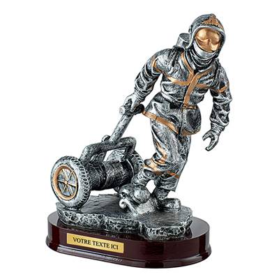 Trophée pompier résine - RS0880B