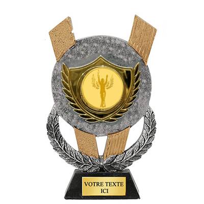 Trophée porte-centre résine 18cm - RS0972C