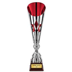 Coupe prestige argent rouge <br>2 tailles disponibles