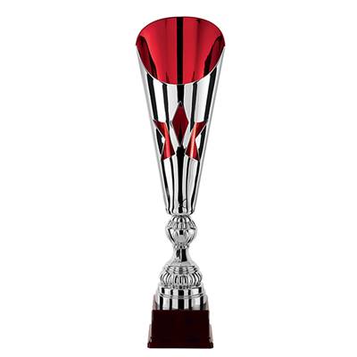 Coupe prestige argent rouge - 2287C