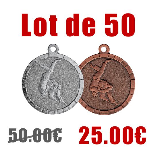 Médaille Judo Ø32mm lot 100 - M148T