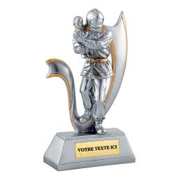 Trophe pompier rsine 20cm