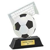 Trophée foot plexiglas 15cm - PNFOOT