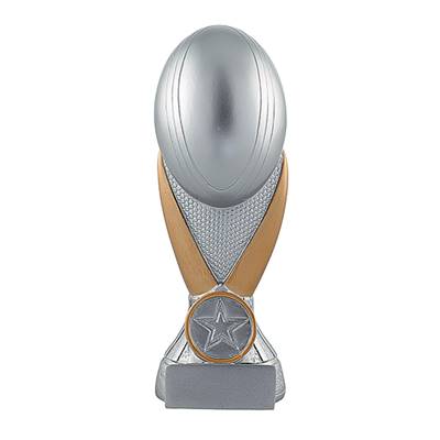 Trophée rugby résine 16cm - RS1711