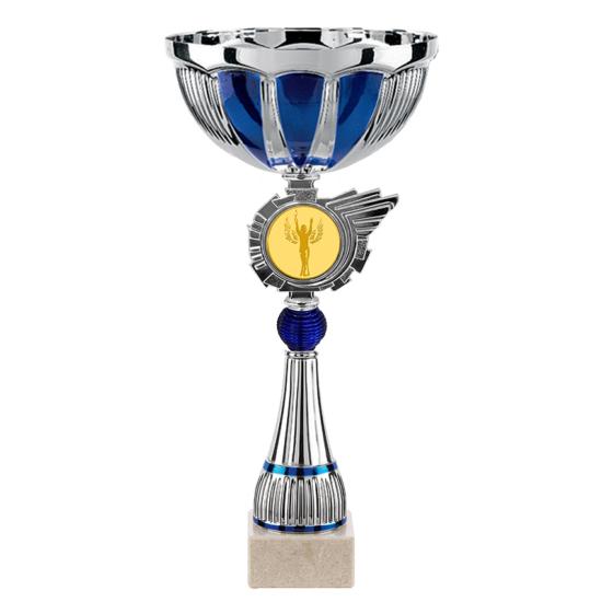 Coupe argent bleu 33cm - TDF10A