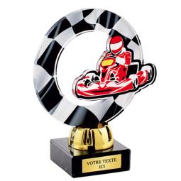 Trophée karting plexi
