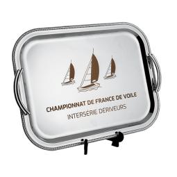 Plateau métal 46x36cm