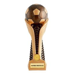 Trophée foot résine 24cm