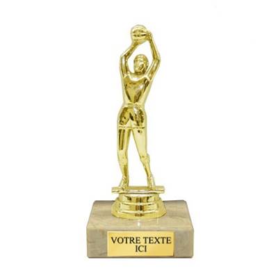 Trophée basket homme plastique 14cm - FST1027