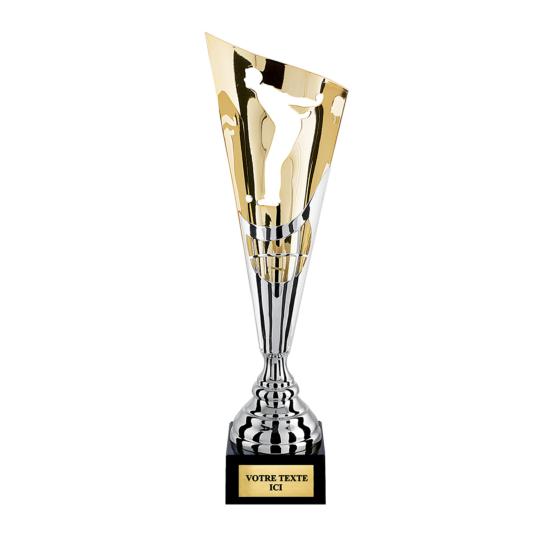 Coupe pétanque or argent <br>3 tailles disponibles
