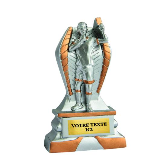 Trophée arbitre résine 12cm