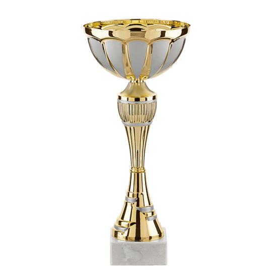 Coupe or argent 30cm