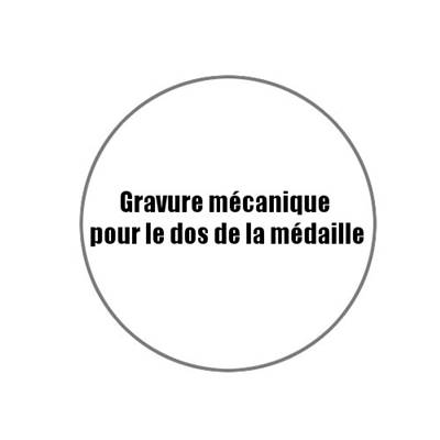 Gravure Médaille Dos - GRL1