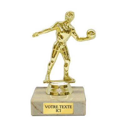 Trophée volley masculin plastique 13cm - FST1029