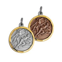 Médaille pentathlon Ø32mm