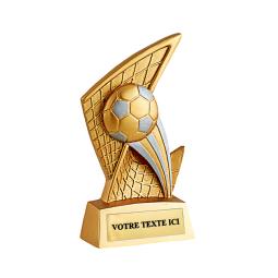 Trophée foot résine 11cm