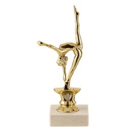 Trophée gym femme plastique 18cm