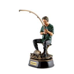 Trophée pêche résine 27cm