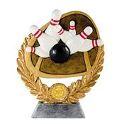 Trophée bowling résine - RS329B