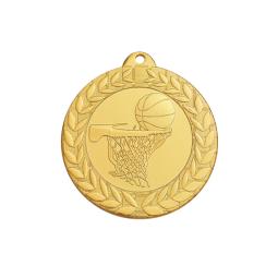 Médaille basketball Ø50mm - MF80R