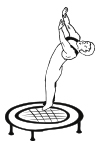 T15 - Trampoline homme